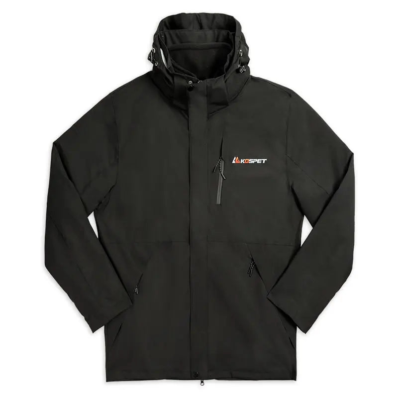 KOSPET 3-in-1 Waterproof Rain Jacket