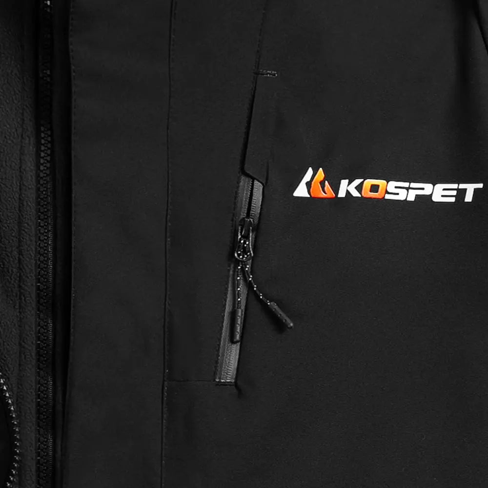 KOSPET 3-in-1 Waterproof Rain Jacket