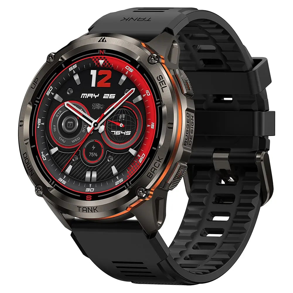 kospet-tank-t3-ultra-2-smartwatch-black-with-silicone-straps#color_black^package_Silicone Basic