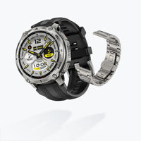 KOSPET TANK T4  Special Edition Smartwatch
#color_silver^package_Special Edition: Silicone+Steel Straps